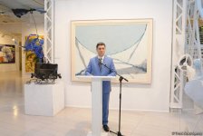 В Музее современного искусства состоялось торжественное открытие выставки выдающегося художника Гусейна Алиева "Пейзажи" (ФОТО)