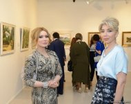 В Музее современного искусства состоялось торжественное открытие выставки выдающегося художника Гусейна Алиева "Пейзажи" (ФОТО)