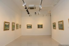 В Музее современного искусства состоялось торжественное открытие выставки выдающегося художника Гусейна Алиева "Пейзажи" (ФОТО)