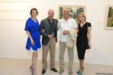 В Музее современного искусства состоялось торжественное открытие выставки выдающегося художника Гусейна Алиева "Пейзажи" (ФОТО)