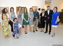 В Музее современного искусства состоялось торжественное открытие выставки выдающегося художника Гусейна Алиева "Пейзажи" (ФОТО)