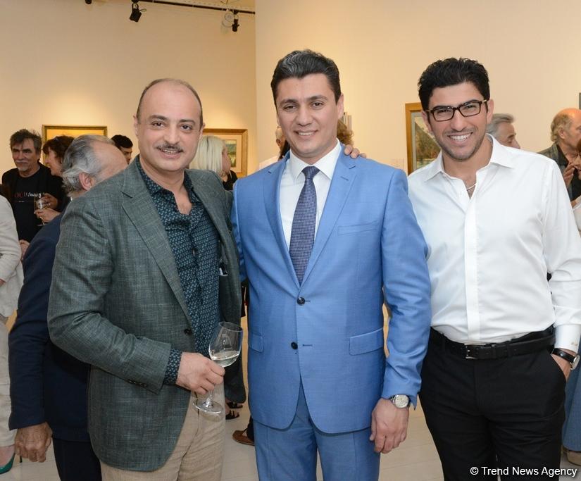 В Музее современного искусства состоялось торжественное открытие выставки выдающегося художника Гусейна Алиева "Пейзажи" (ФОТО)