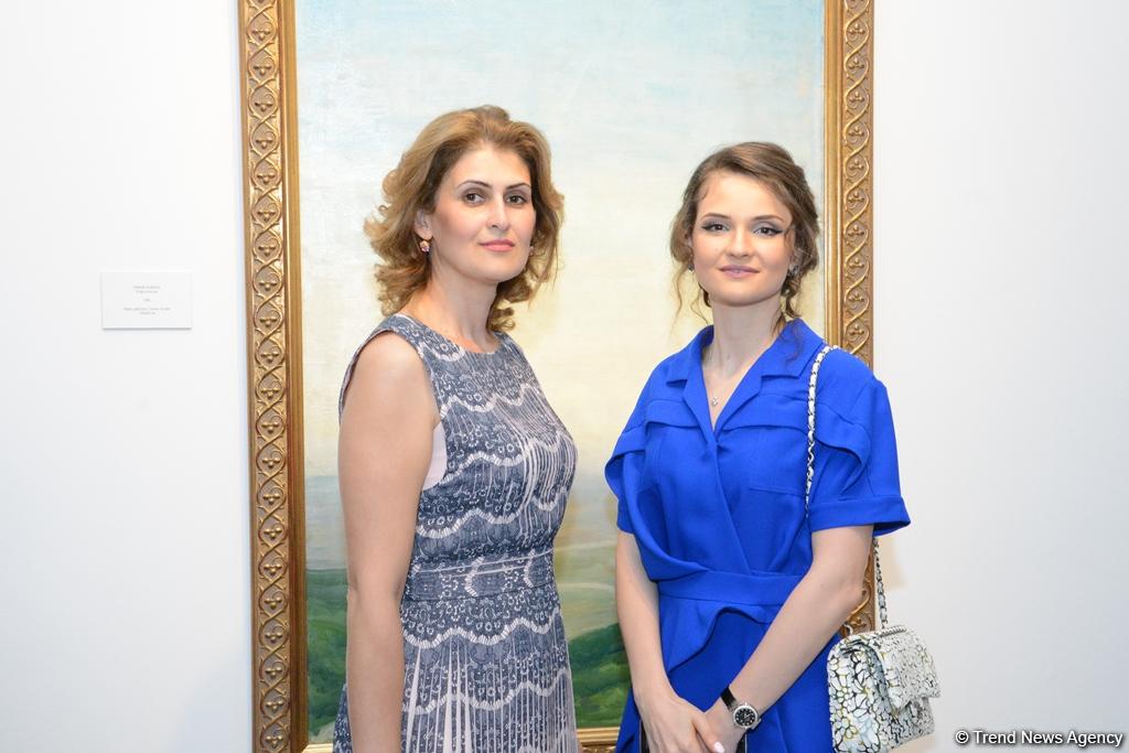 В Музее современного искусства состоялось торжественное открытие выставки выдающегося художника Гусейна Алиева "Пейзажи" (ФОТО)