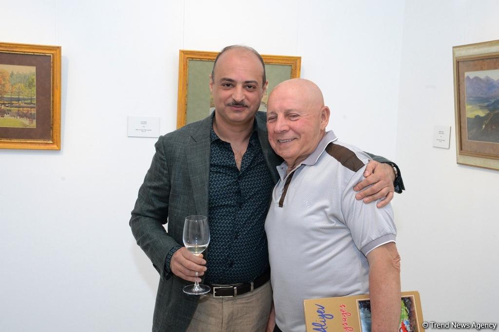 В Музее современного искусства состоялось торжественное открытие выставки выдающегося художника Гусейна Алиева "Пейзажи" (ФОТО)