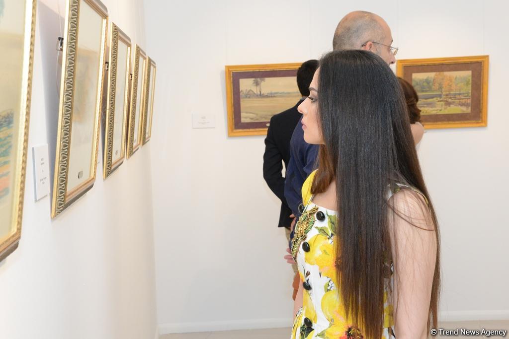 В Музее современного искусства состоялось торжественное открытие выставки выдающегося художника Гусейна Алиева "Пейзажи" (ФОТО)