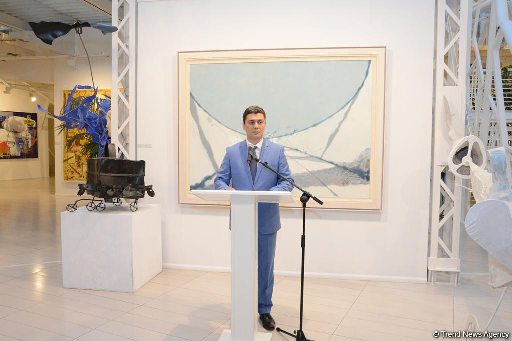 В Музее современного искусства состоялось торжественное открытие выставки выдающегося художника Гусейна Алиева "Пейзажи" (ФОТО)