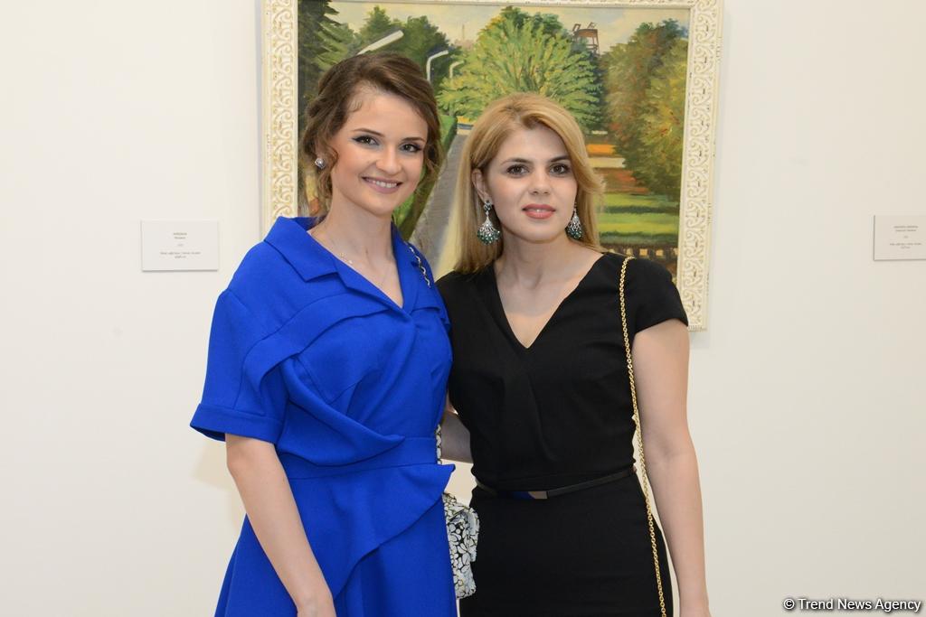 В Музее современного искусства состоялось торжественное открытие выставки выдающегося художника Гусейна Алиева "Пейзажи" (ФОТО)