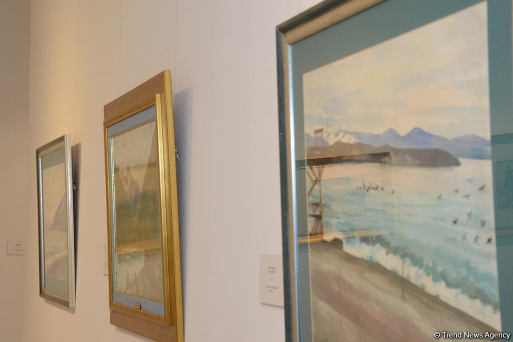 В Музее современного искусства состоялось торжественное открытие выставки выдающегося художника Гусейна Алиева "Пейзажи" (ФОТО)