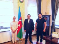 Эльнур Мамедов и Саида Султан удостоены почетных дипломов в Грузии (ВИДЕО, ФОТО)