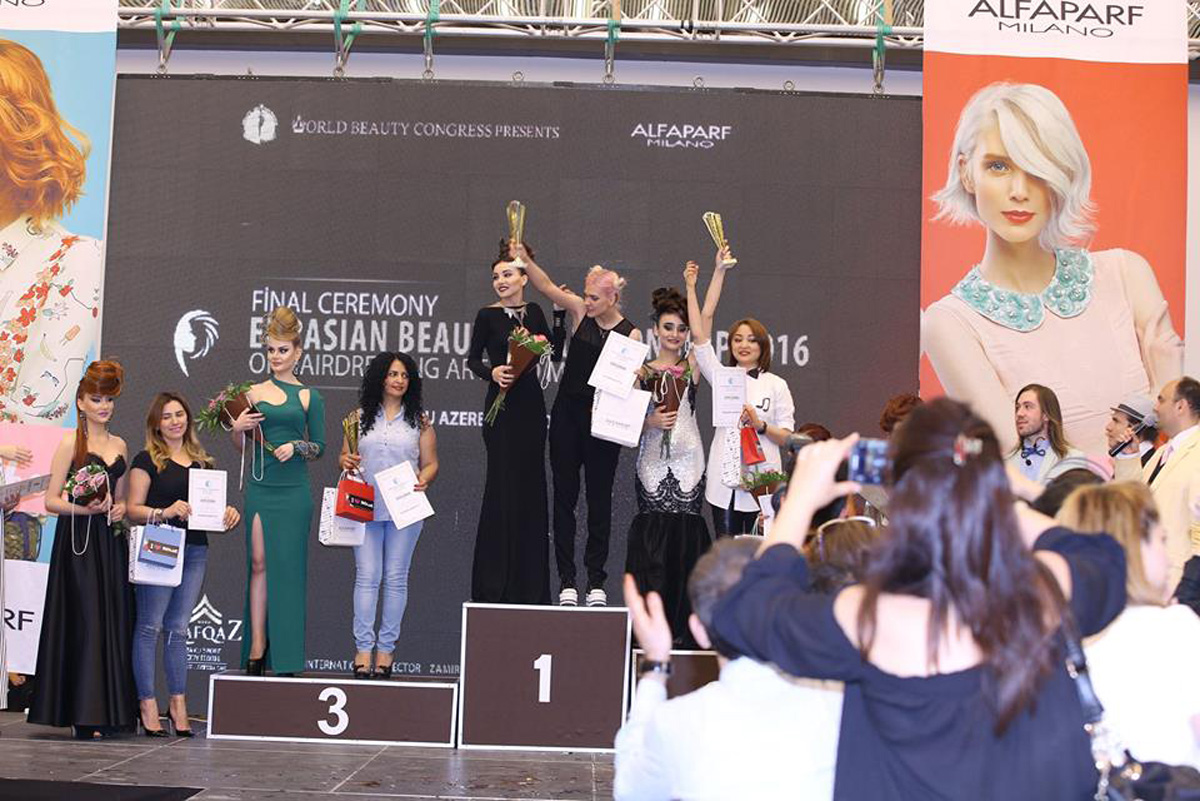 В Баку определились лучшие стилисты Евразии 2016 года (ФОТО)