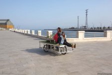 Уникальное путешествие по Бакинскому бульвару для гостей "Формулы-1" (ФОТОРЕПОРТАЖ)