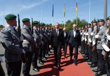 Завершился рабочий визит Президента Ильхама Алиева в Германию (ФОТО)