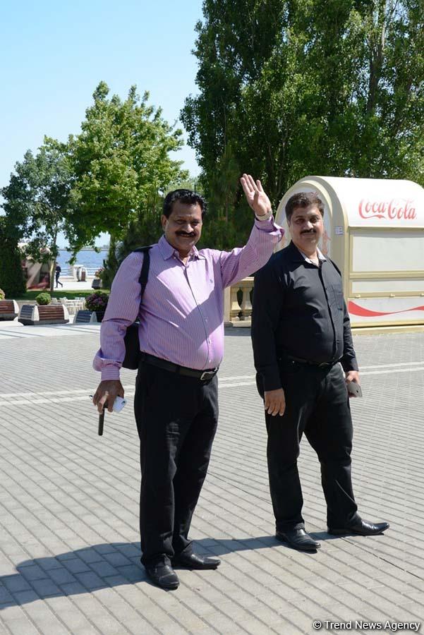 Уникальное путешествие по Бакинскому бульвару для гостей "Формулы-1" (ФОТОРЕПОРТАЖ)