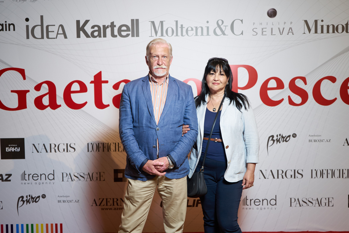 Всемирно известный дизайнер Гаэтано Пеше раскрыл бакинцам секреты успеха (ФОТО)