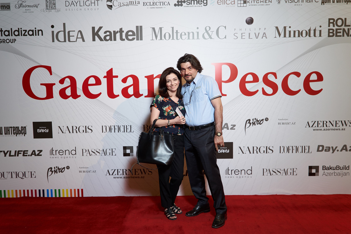Всемирно известный дизайнер Гаэтано Пеше раскрыл бакинцам секреты успеха (ФОТО)
