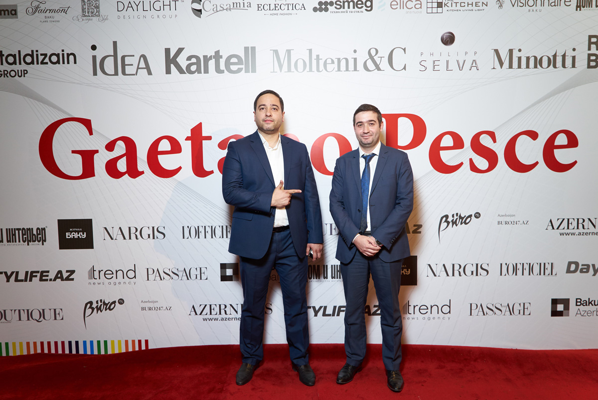 Всемирно известный дизайнер Гаэтано Пеше раскрыл бакинцам секреты успеха (ФОТО)