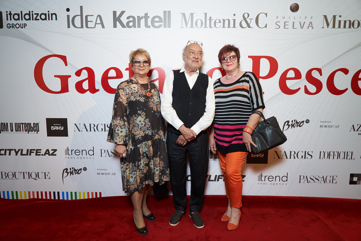 Всемирно известный дизайнер Гаэтано Пеше раскрыл бакинцам секреты успеха (ФОТО)