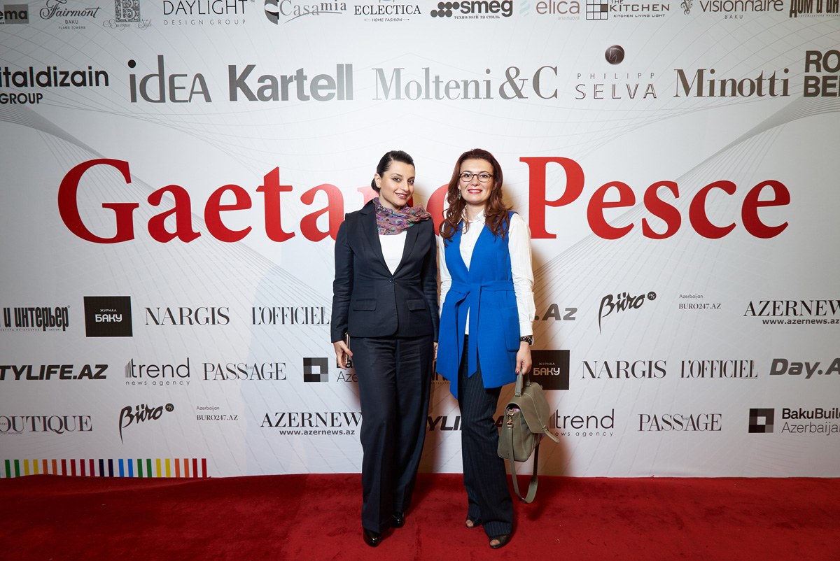 Всемирно известный дизайнер Гаэтано Пеше раскрыл бакинцам секреты успеха (ФОТО)