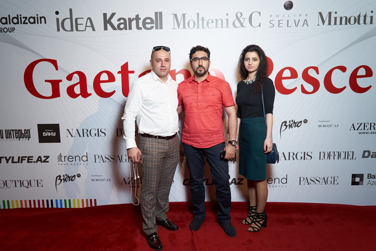 Всемирно известный дизайнер Гаэтано Пеше раскрыл бакинцам секреты успеха (ФОТО)