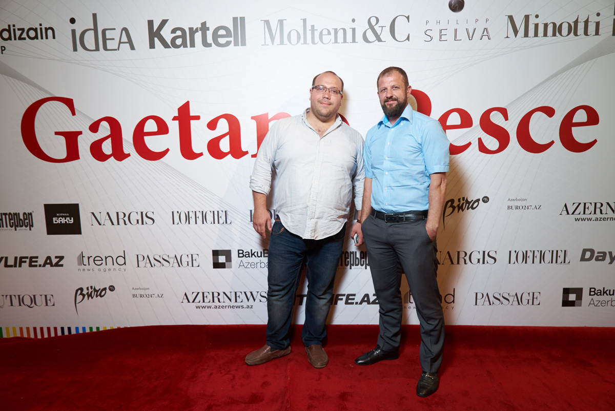Всемирно известный дизайнер Гаэтано Пеше раскрыл бакинцам секреты успеха (ФОТО)