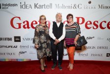 Всемирно известный дизайнер Гаэтано Пеше раскрыл бакинцам секреты успеха (ФОТО)