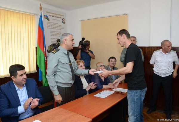 В рамках исполнения акта об амнистии в Азербайджане освобождены 23 заключенных (ФОТО)