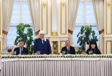 Президент Ильхам Алиев принял участие в ифтаре по случаю священного месяца Рамазан (ФОТО)