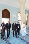 Первая леди Азербайджана Мехрибан Алиева ознакомилась с Зиринской Джума-мечетью, построенной фондом Айдына Гурбанова (ФОТО)