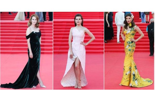 Наряды звезд на открытие Московского международного кинофестиваля (ФОТО)