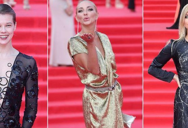 Наряды знаменитостей на церемонии закрытия Московского кинофестиваля (ФОТО)