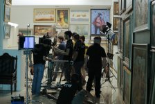 Тарелка суеверия азербайджанских кинематографистов и актеров (ВИДЕО,ФОТО)