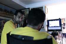 Тарелка суеверия азербайджанских кинематографистов и актеров (ВИДЕО,ФОТО)