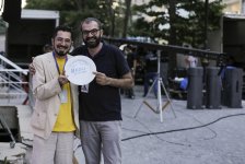 Тарелка суеверия азербайджанских кинематографистов и актеров (ВИДЕО,ФОТО)