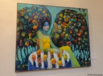 Изысканность и магия красок: выставка Байрама Саламова в Баку (ФОТО)