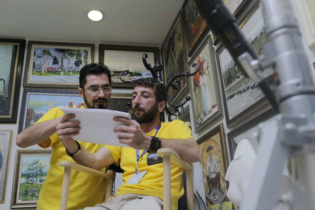 Тарелка суеверия азербайджанских кинематографистов и актеров (ВИДЕО,ФОТО)