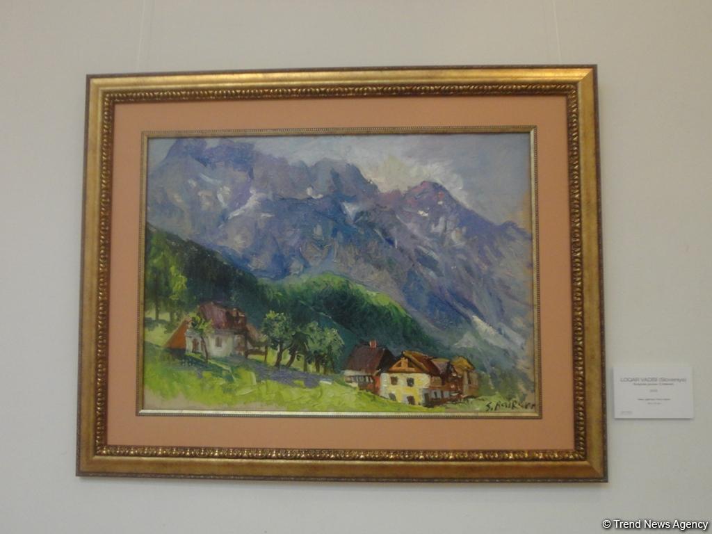 Изысканность и магия красок: выставка Байрама Саламова в Баку (ФОТО)