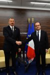 Президенты Азербайджана и Франции обсудили нагорно-карабахский конфликт (ФОТО)