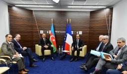 Президенты Азербайджана и Франции обсудили нагорно-карабахский конфликт (ФОТО)
