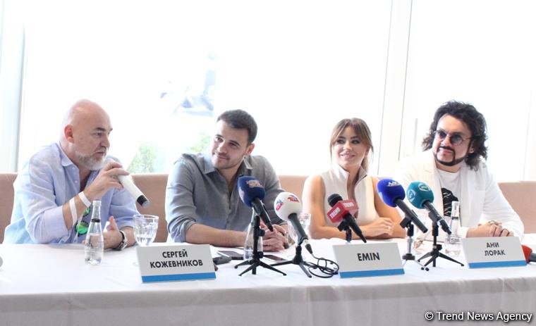 EMIN, Григорий Лепс, Ани Лорак и Филипп Киркоров рассказали о фестивале "Жара" (ФОТО)