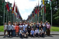 Азербайджанский режиссер удостоен сертификата ООН (ФОТО)