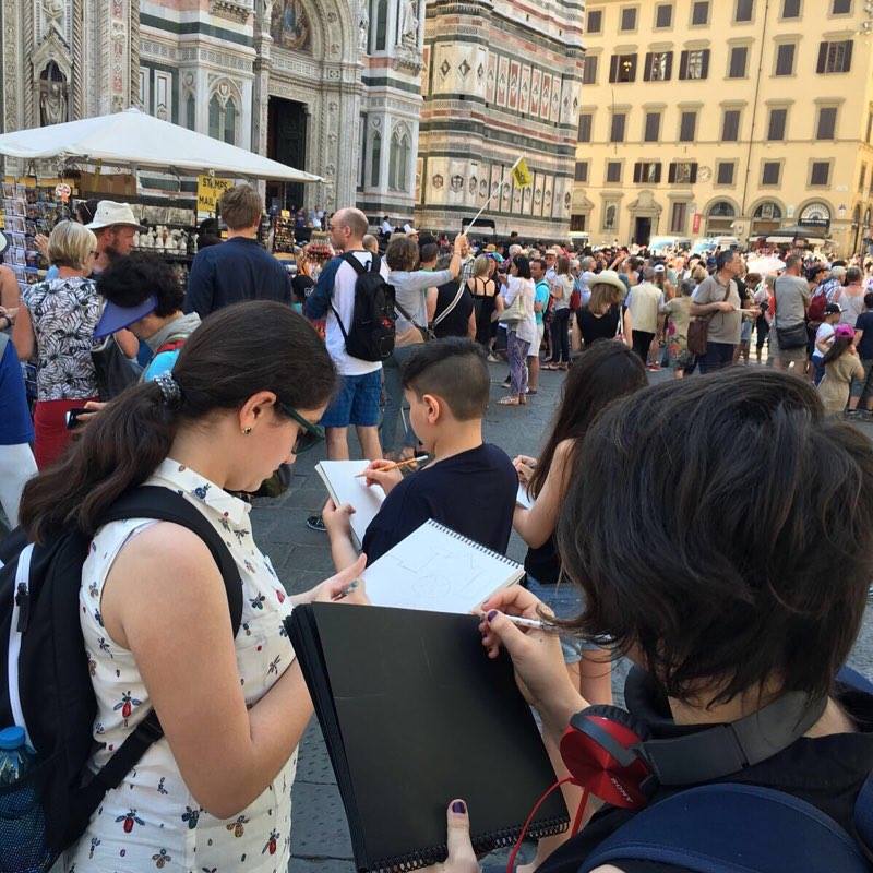 Юные азербайджанцы в Италии: Сикстинская капелла, Колизей, Триумфальная арка...(ФОТО)