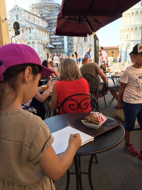 Юные азербайджанцы в Италии: Сикстинская капелла, Колизей, Триумфальная арка...(ФОТО)