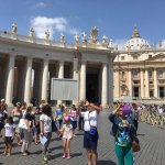 Юные азербайджанцы в Италии: Сикстинская капелла, Колизей, Триумфальная арка...(ФОТО)