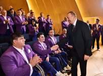 Президент Ильхам Алиев принял участие в проводах азербайджанской делегации на XXXI Летние Олимпийские игры (ФОТО)