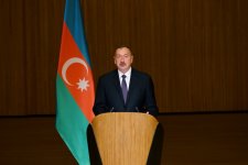Президент Ильхам Алиев принял участие в проводах азербайджанской делегации на XXXI Летние Олимпийские игры (ФОТО)