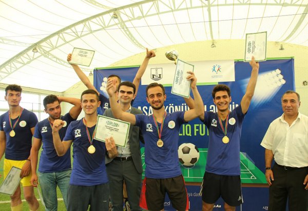 В Азербайджане определились победители футбольного турнира среди волонтеров Службы ASAN (ФОТО)