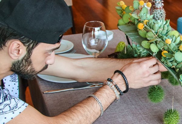 Удивительно вкусные букеты из фруктов и ягод Мехти Шарифа (ФОТО)