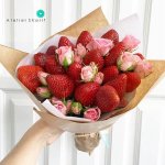 Удивительно вкусные букеты из фруктов и ягод Мехти Шарифа (ФОТО)