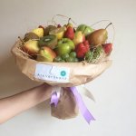 Удивительно вкусные букеты из фруктов и ягод Мехти Шарифа (ФОТО)