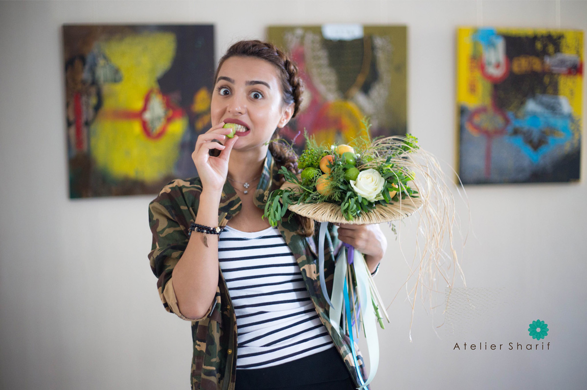 Удивительно вкусные букеты из фруктов и ягод Мехти Шарифа (ФОТО)